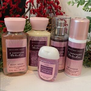 Bath & Body Works “A Thousand Wishes” 5-Pc TRAVEL Set
